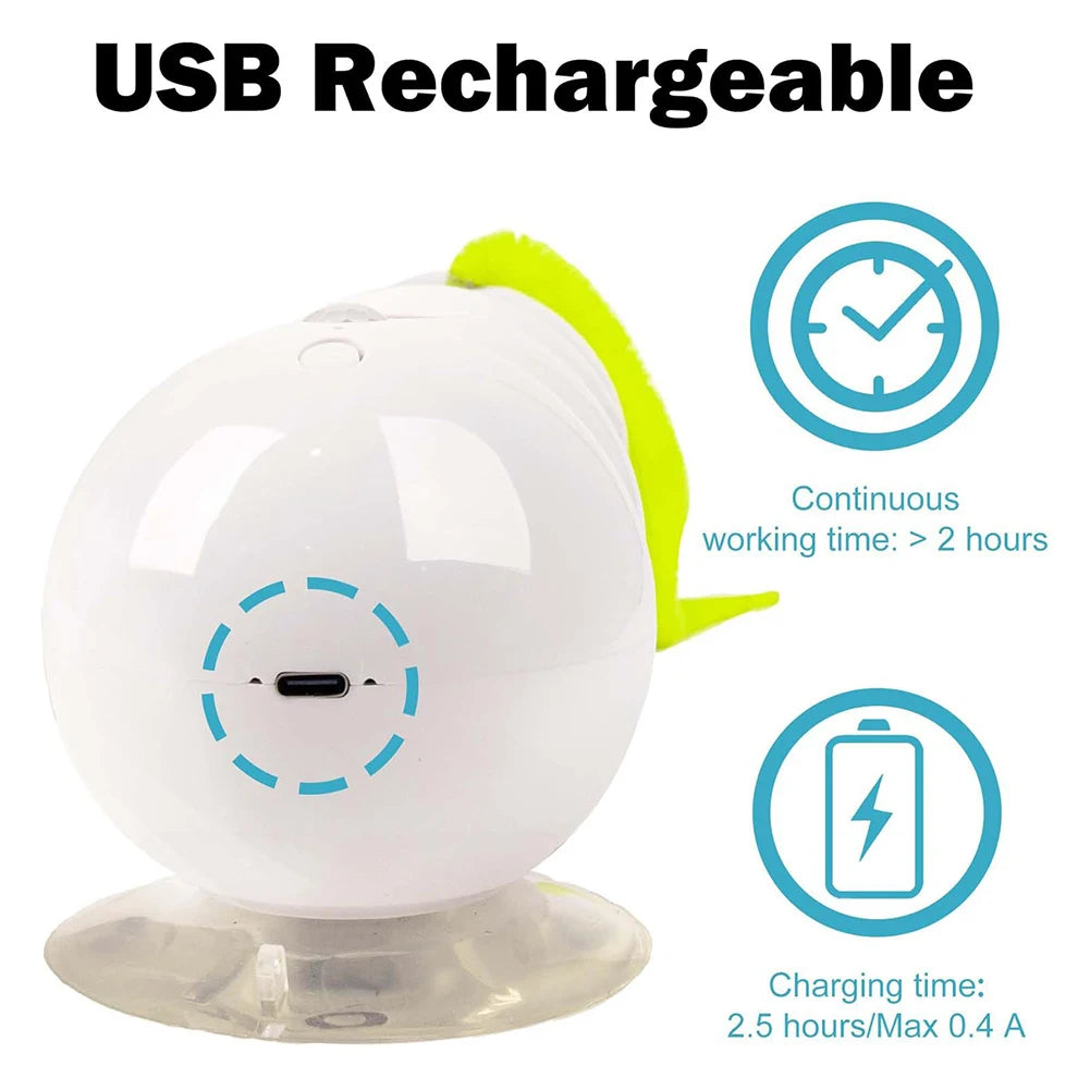 Smart Caterpillar Cat plaything Whack A Mole Cat Interactive Cat Feather Motion Sensor Teasing Cat for Indoor Cats