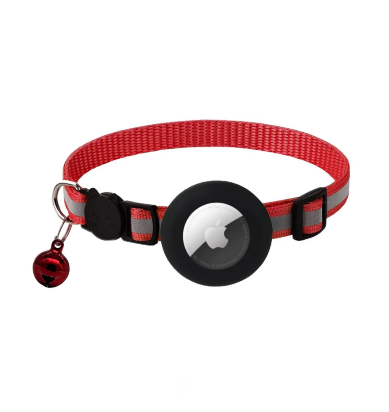 Dog Gps Trackers Collar Mini Pet Tracker Reflective Breakaway Airtag Cat Collar For Airtag Cat Dog Accessories