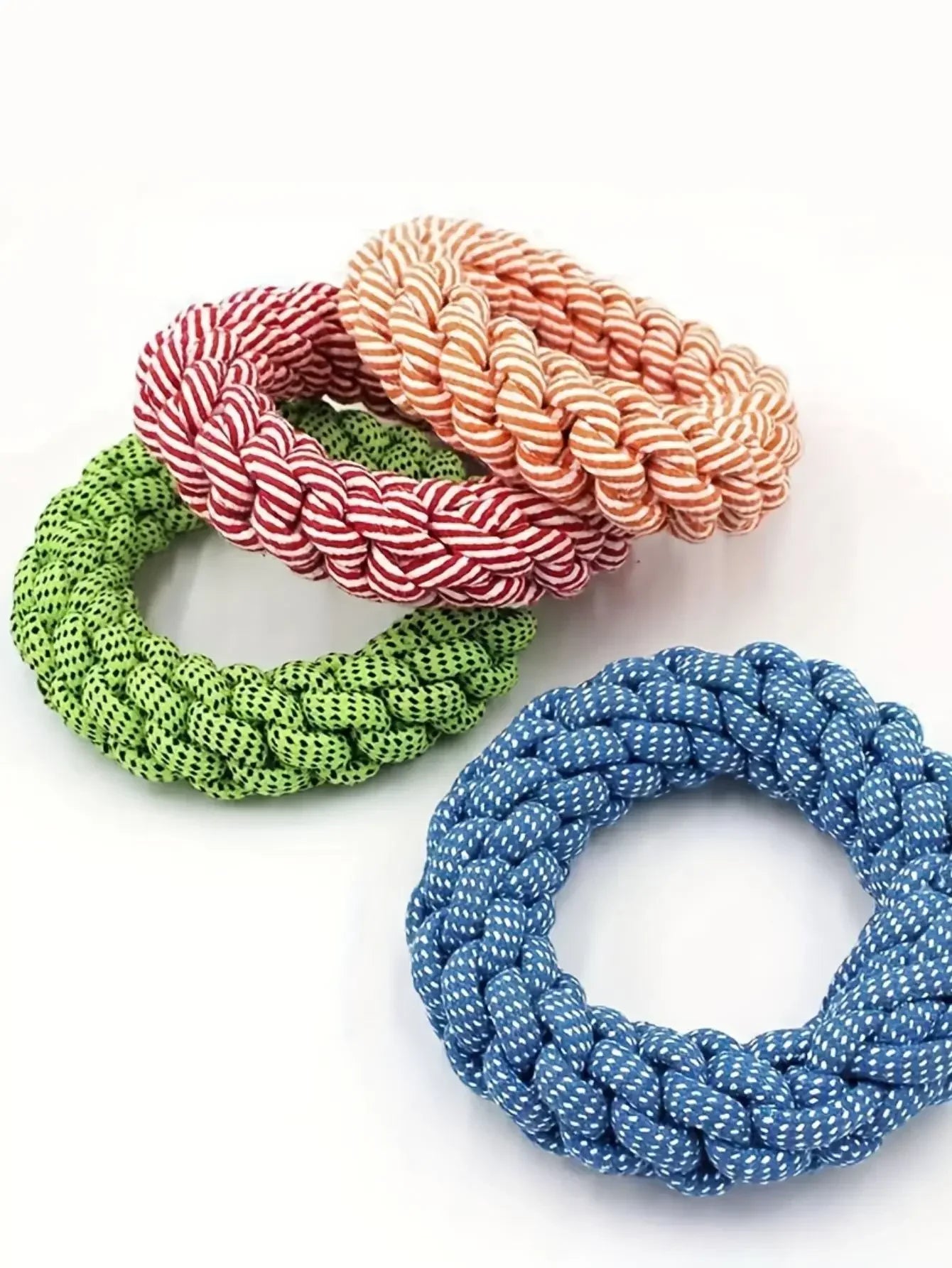 Pet Dog Rope Toy Durable Chew Bite Resistant Pet Toys for Medium Large Dogs Golden Retriever Pitbull Labrador