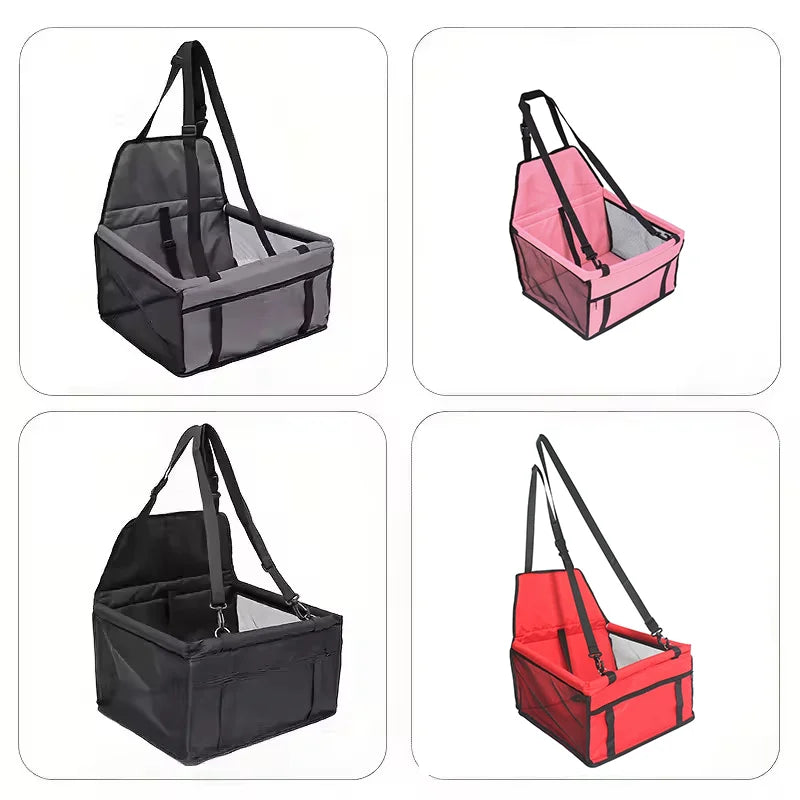 Folding Pet Dog Carrier Pad Waterproof Dog Seat Bag Basket Safe Carry House Cat Puppy Bag Dog Car Seat Pet Products