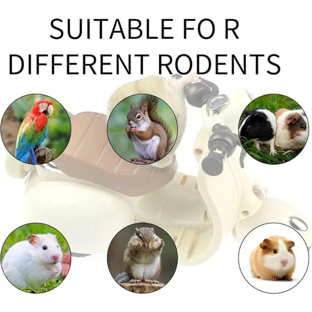 Pet Toy Mini Motorcycle Electric Bike Toy Kitten Hamster Stunt Rotation Cat Accessories Scooter Motorcycle with Lights Music