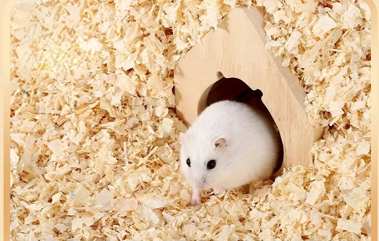 1KG Birch Hamster Bedding Birch Shavings Bedding and Litter for Guinea Pig Rabbit Snake Enclosure Horse Bunny Hedgehog