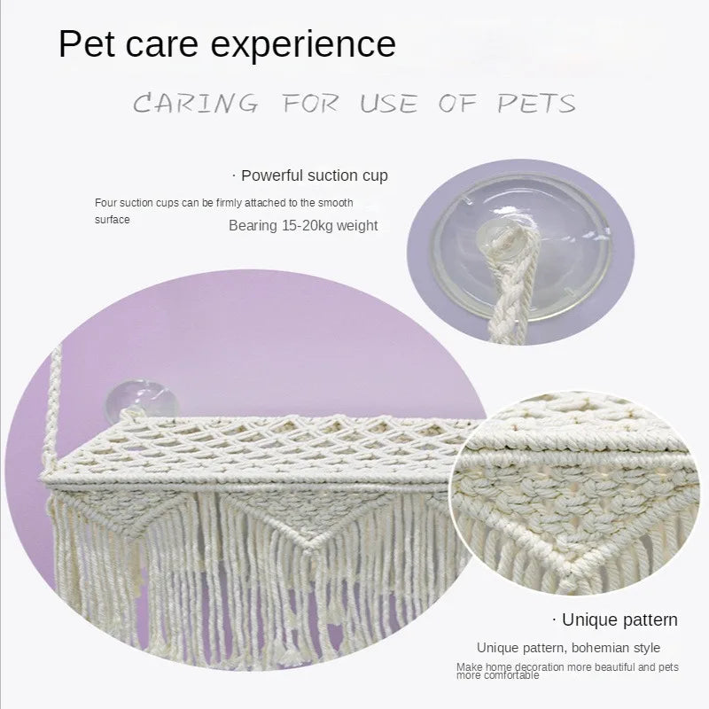 Bed for Cats Hammock Hammack Window Accessories Balcon Pets Beds House Furniture Things Pet Hammocks Hanging Products Cat