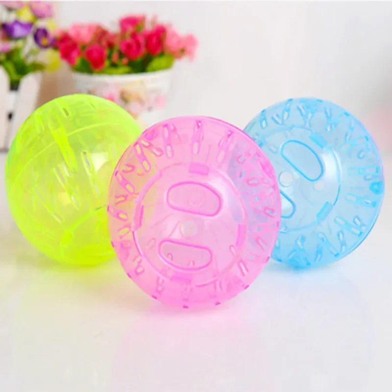New 1PC Plastic Pet Rodent Mice Jogging Ball Toy Hamster Gerbil Rat Exercise Balls Play Toy