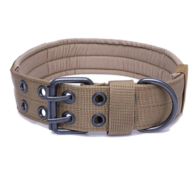 Adjustable Dog Collars Classic Reflective Training Military Dog Collar Nylon Heavy Duty Tactical Dog Collar German Shepherd