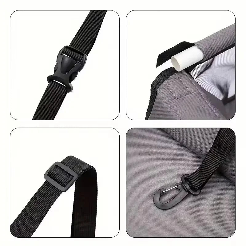 Folding Pet Dog Carrier Pad Waterproof Dog Seat Bag Basket Safe Carry House Cat Puppy Bag Dog Car Seat Pet Products
