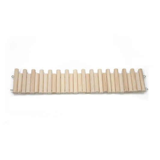 Bendable Hamster Multifunctional Easy To Install Hamster Wooden Cage Decoration