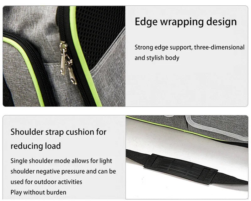 Cat Bag Carriers Outdoor Bag Transporter Portable Handbags Small Foldable Dog Cat Accessories Travel Car Carrying Pet Moving Bag