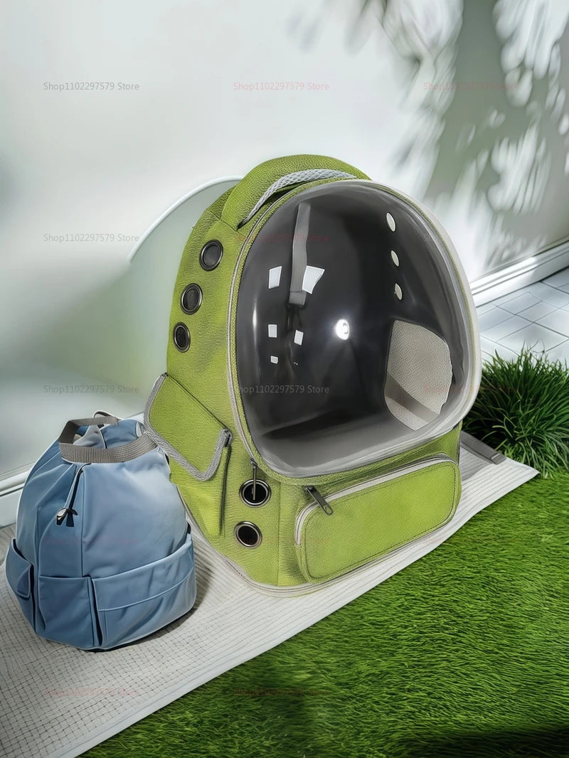 2025 Transparent Pet Carrier Backpack Breathable Cat and Small Dog Bag Outdoor Travel Shoulder Bag Cat Accessories Pet Supplies