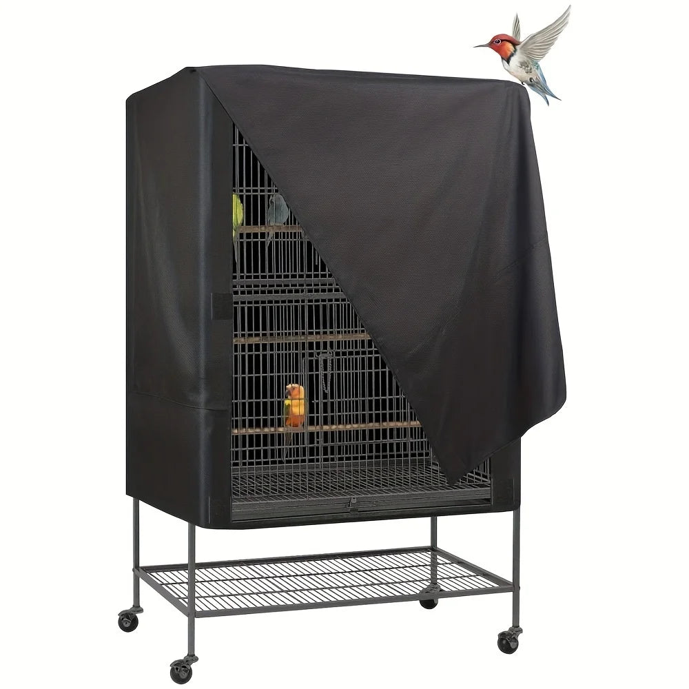 Birdcage Cover for Blocking Light and Ventilation, Nighttime Bird Pet Cage Cover, Suitable for Pets Cats and Other Small Animals