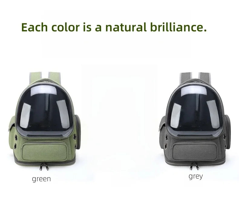 2025 Transparent Pet Carrier Backpack Breathable Cat and Small Dog Bag Outdoor Travel Shoulder Bag Cat Accessories Pet Supplies