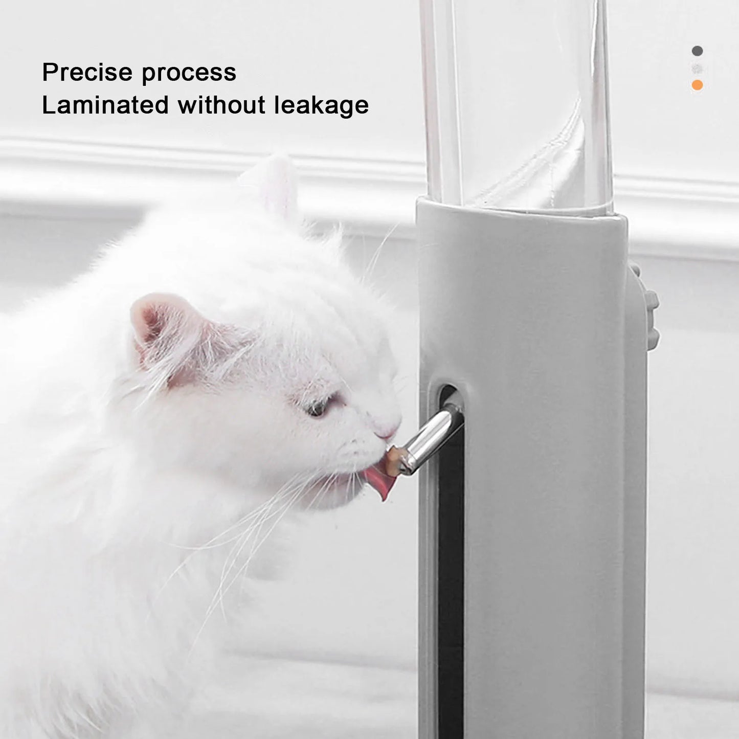 Pet Cat Dog Water Drinker Dispenser Food Stand Hamster Feeder Dish Bowl Bottle Automatic Fountain Drinker 680ML