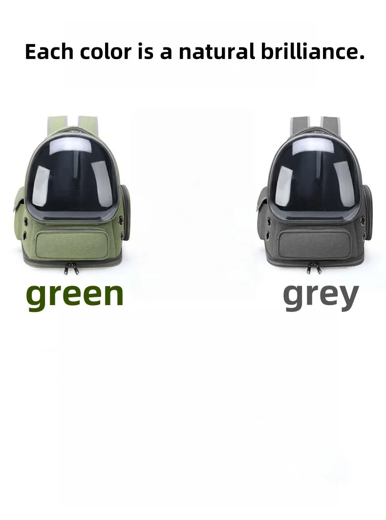 2025 Transparent Pet Carrier Backpack Breathable Cat and Small Dog Bag Outdoor Travel Shoulder Bag Cat Accessories Pet Supplies
