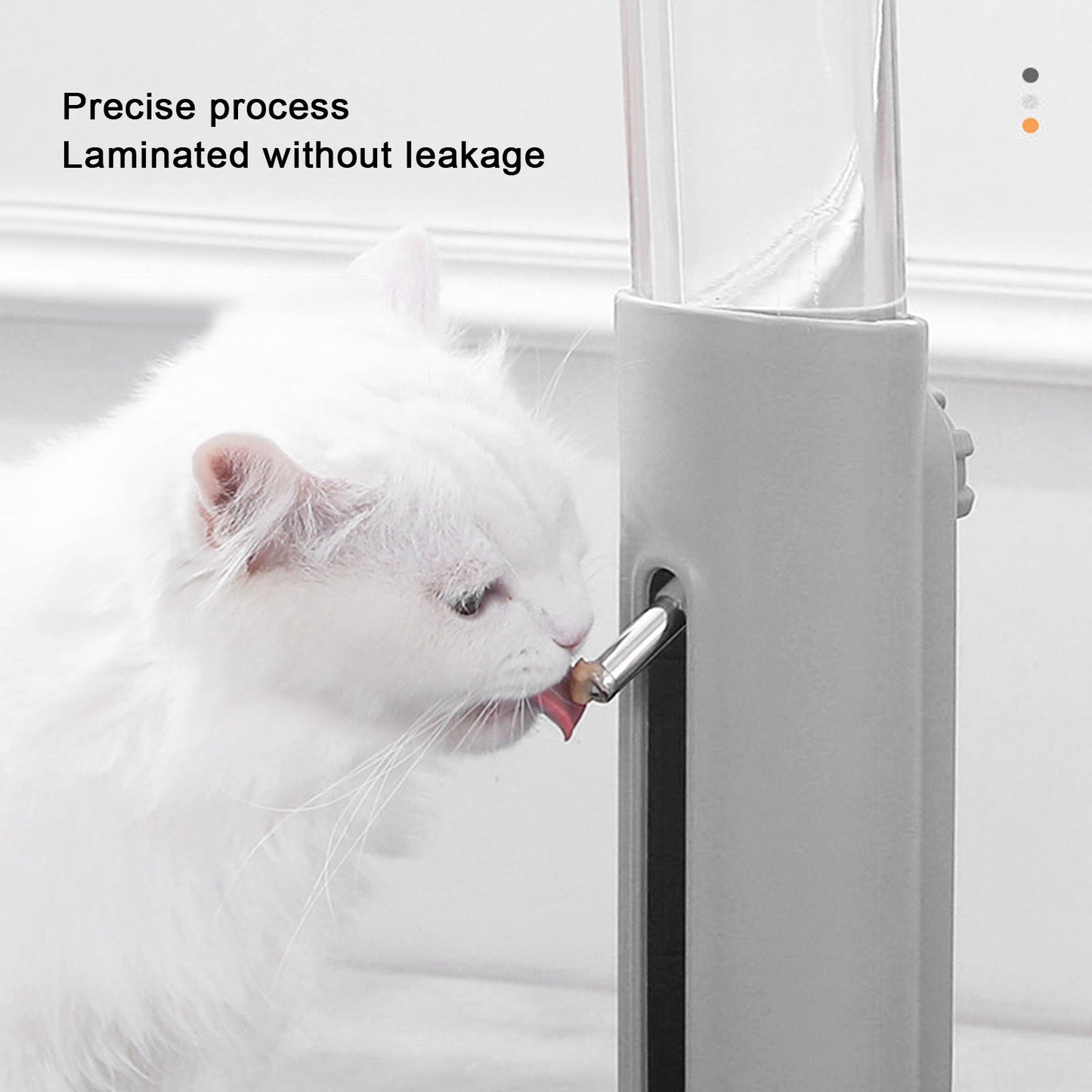 Pet Cat Dog Water Drinker Dispenser Food Stand Hamster Feeder Dish Bowl Bottle Automatic Fountain Drinker 680ML