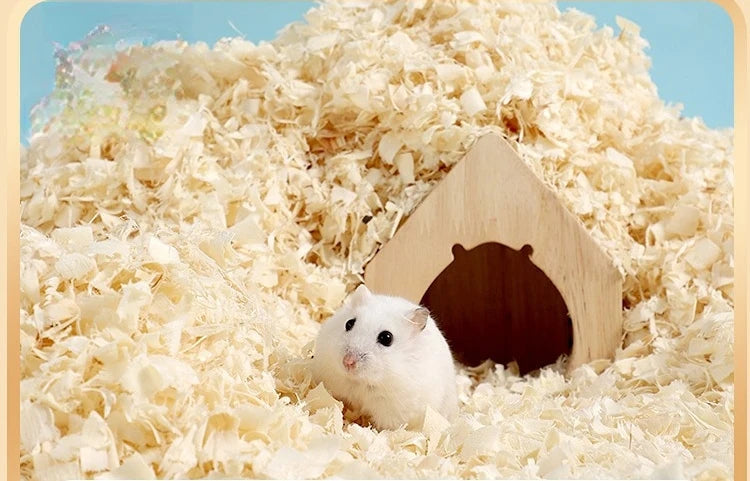 1KG Birch Hamster Bedding Birch Shavings Bedding and Litter for Guinea Pig Rabbit Snake Enclosure Horse Bunny Hedgehog
