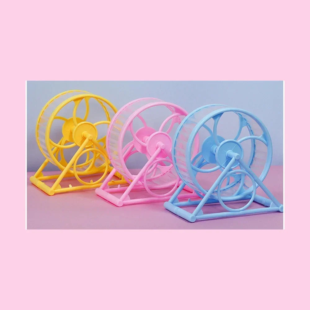 Hamster Wheel Large Pet Jogging Hamster Sports Running Wheel Hamster Cage Accessories Toys Small Animals Exercise Pet Supplies