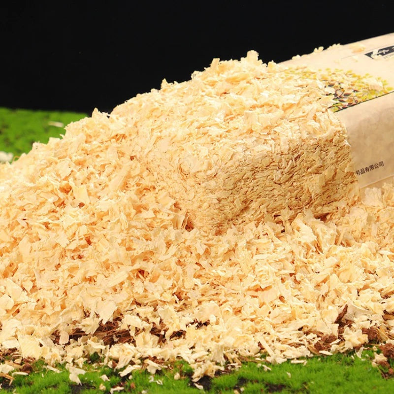 1KG Birch Hamster Bedding Birch Shavings Bedding and Litter for Guinea Pig Rabbit Snake Enclosure Horse Bunny Hedgehog