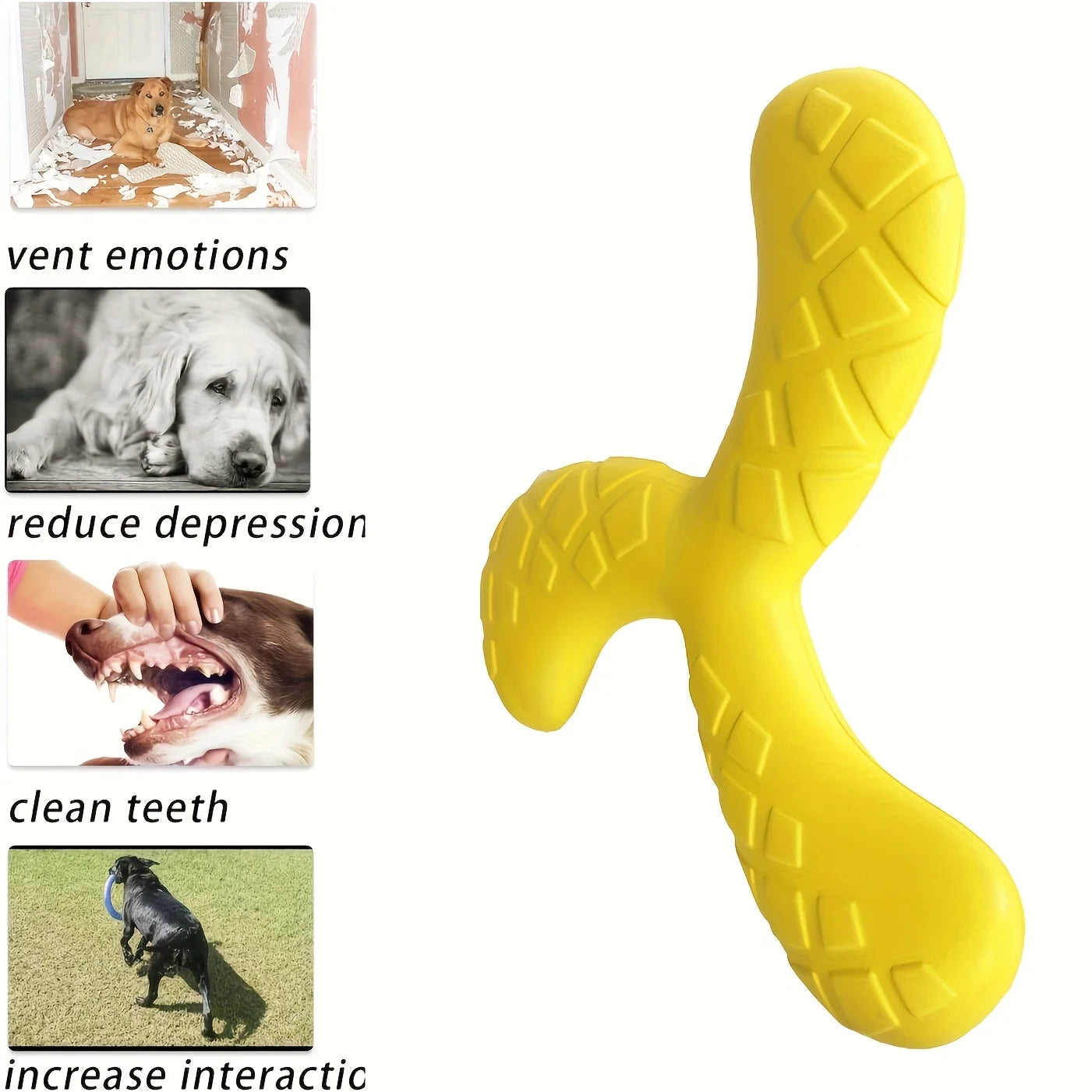 1pc Durable EVA Pet Interactive Flying Disc - Floating Three-Leaf Design, Wear-Resistant Dog Training Toy for Small & Medium Dog