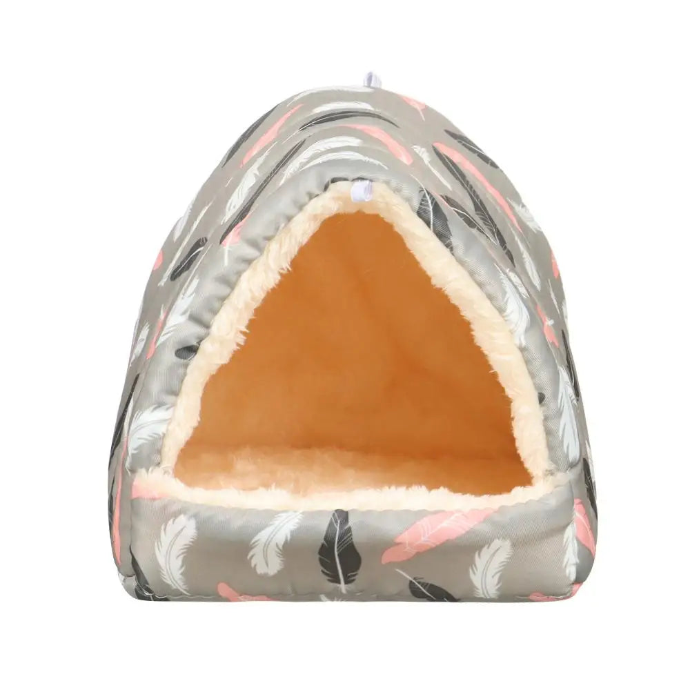 Soft Rabbit Squirrel Comfortable Winter Small Animal Sleeping Bed Guinea Pig Nest Warm Mat Hamster House