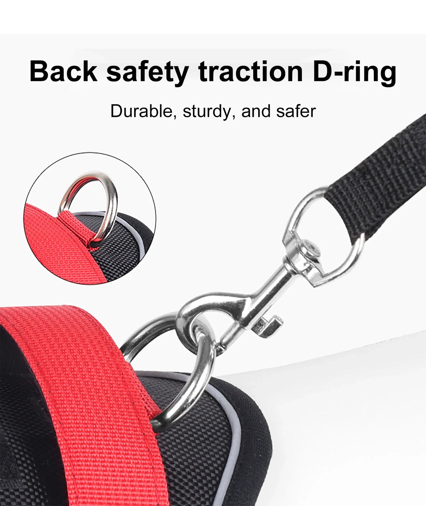Dog Harness Reflective Dog Collars Harness Midium/Large Dogs Vests 1680D Waterproof Oxford Cloth Dog Harnesses Pet Accessories