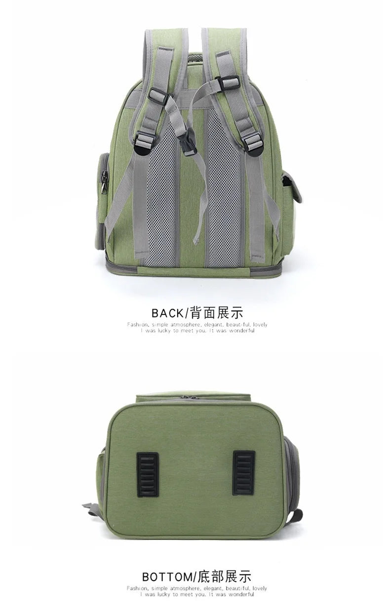 2025 Transparent Pet Carrier Backpack Breathable Cat and Small Dog Bag Outdoor Travel Shoulder Bag Cat Accessories Pet Supplies