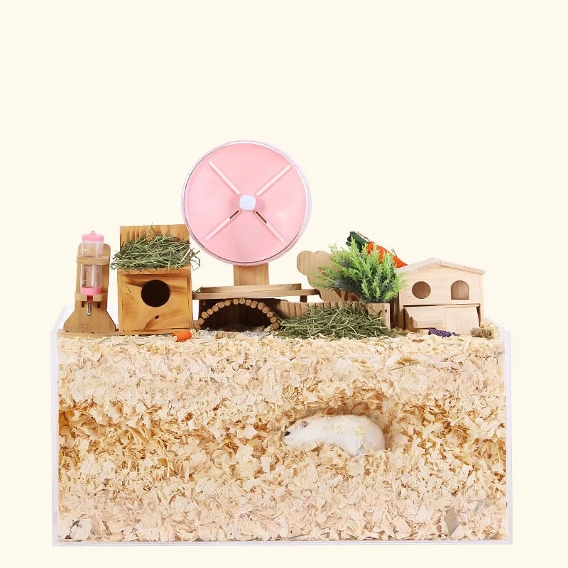 1KG Birch Hamster Bedding Birch Shavings Bedding and Litter for Guinea Pig Rabbit Snake Enclosure Horse Bunny Hedgehog