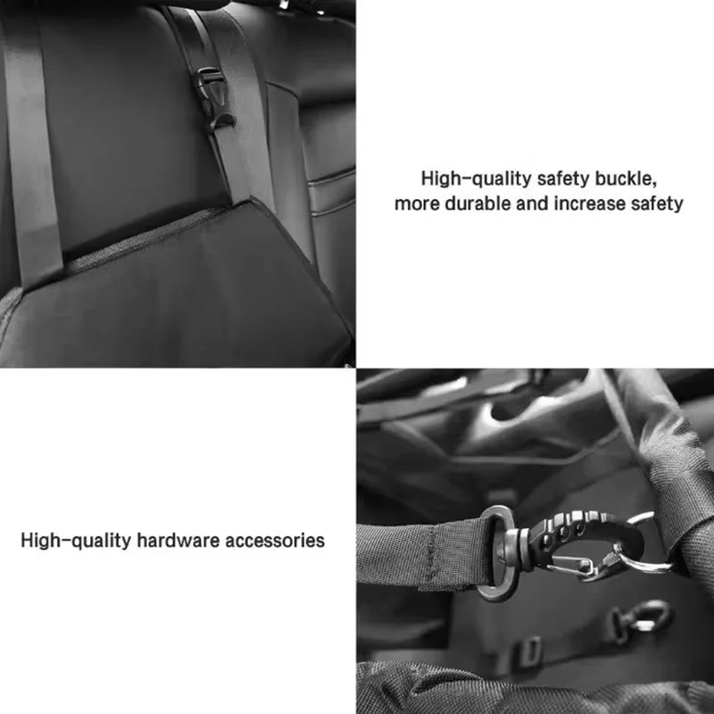 Folding Pet Dog Carrier Pad Waterproof Dog Seat Bag Basket Safe Carry House Cat Puppy Bag Dog Car Seat Pet Products