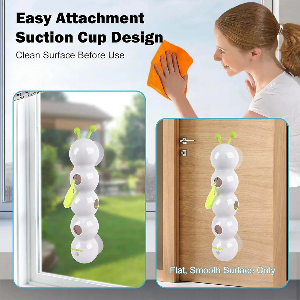 Smart Caterpillar Cat plaything‌ Whack A Mole Cat Interactive Cat Feather Motion Sensor Teasing Cat for Indoor Cats