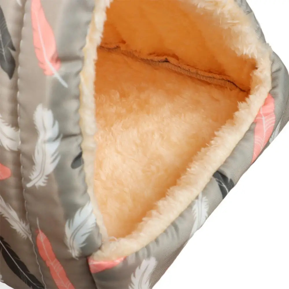 Soft Rabbit Squirrel Comfortable Winter Small Animal Sleeping Bed Guinea Pig Nest Warm Mat Hamster House