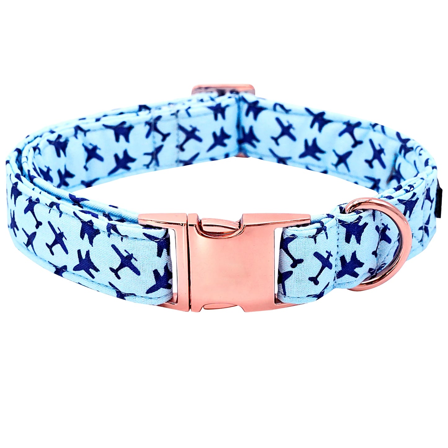 Dog Collar Blue Dog Bow Collar Boy Dog Collars with Bow Heavy Duty Adjustable Bowtie Collar for Large Dogs Pet Gift