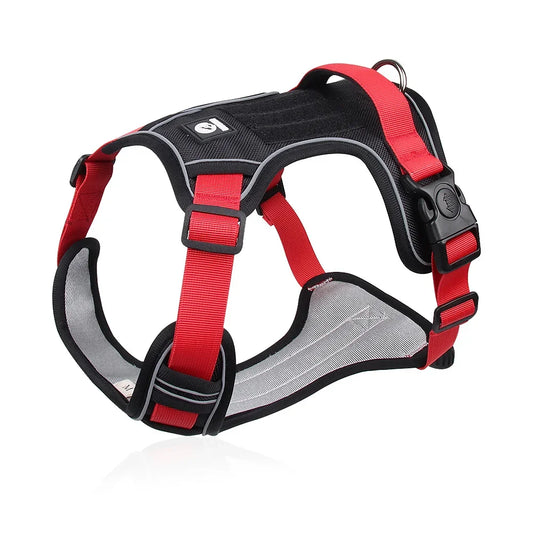 Dog Harness Reflective Dog Collars Harness Midium/Large Dogs Vests 1680D Waterproof Oxford Cloth Dog Harnesses Pet Accessoires