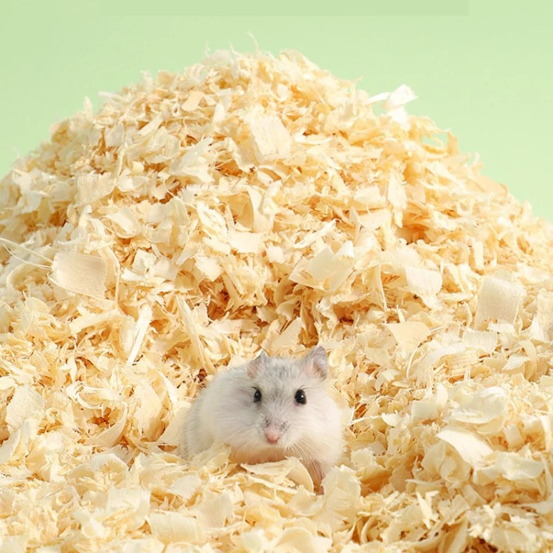 1KG Birch Hamster Bedding Birch Shavings Bedding and Litter for Guinea Pig Rabbit Snake Enclosure Horse Bunny Hedgehog