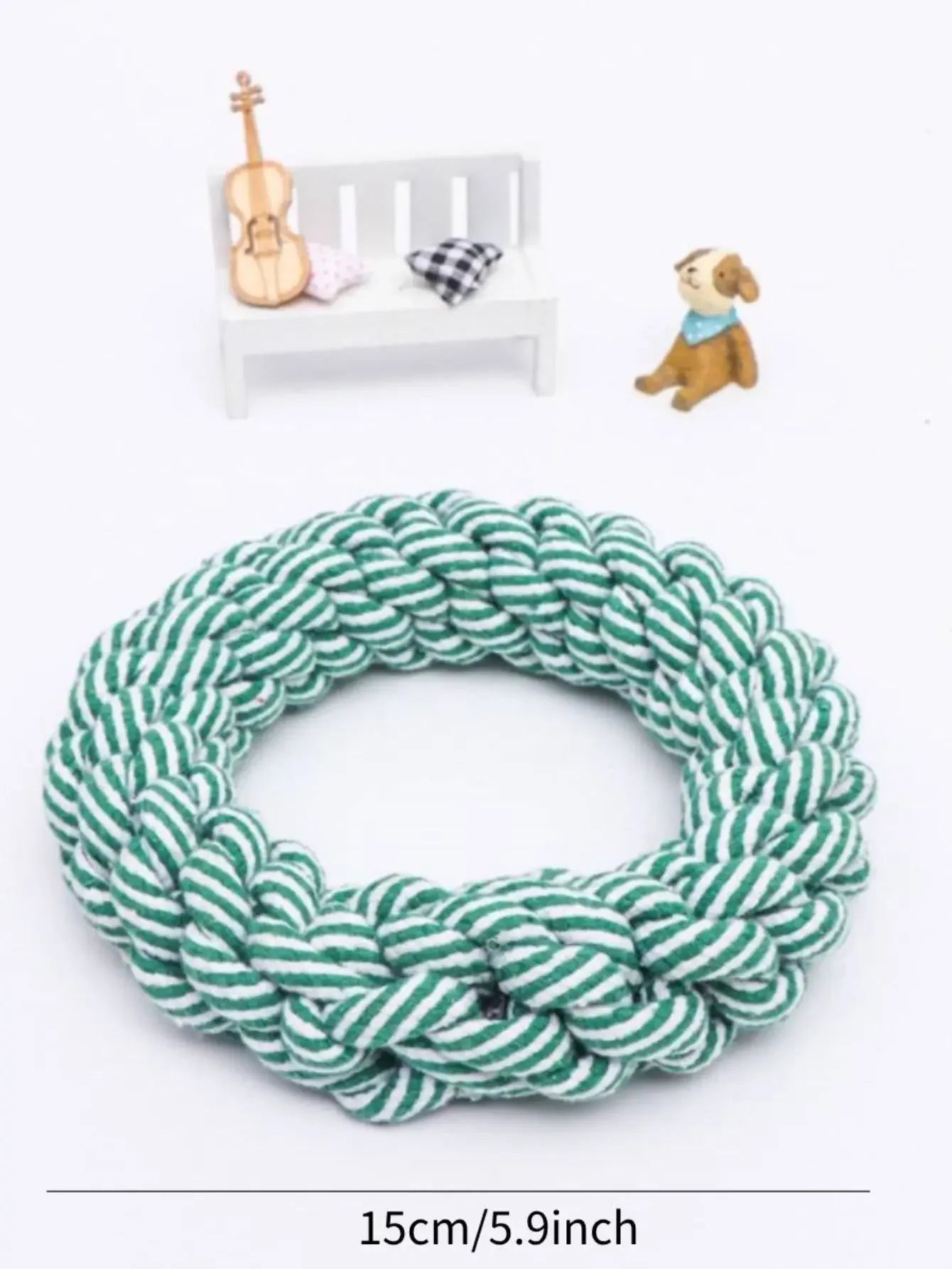 Pet Dog Rope Toy Durable Chew Bite Resistant Pet Toys for Medium Large Dogs Golden Retriever Pitbull Labrador