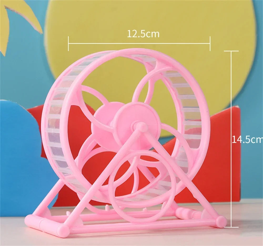 Hamster Wheel Large Pet Jogging Hamster Sports Running Wheel Hamster Cage Accessories Toys Small Animals Exercise Pet Supplies