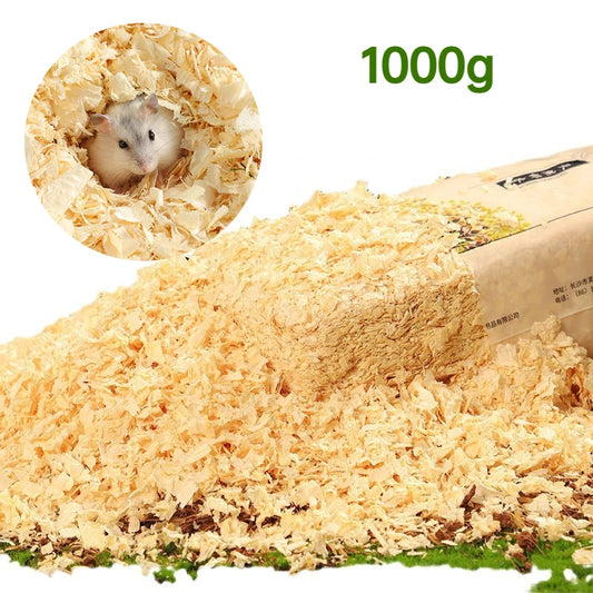 1KG Birch Hamster Bedding Birch Shavings Bedding and Litter for Guinea Pig Rabbit Snake Enclosure Horse Bunny Hedgehog