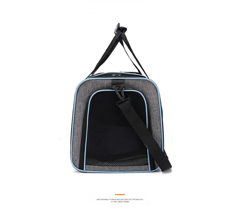 Cat Bag Carriers Outdoor Bag Transporter Portable Handbags Small Foldable Dog Cat Accessories Travel Car Carrying Pet Moving Bag