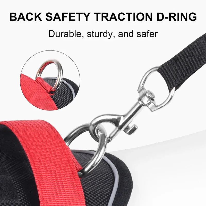Dog Harness Reflective Dog Collars Harness Midium/Large Dogs Vests 1680D Waterproof Oxford Cloth Dog Harnesses Pet Accessories