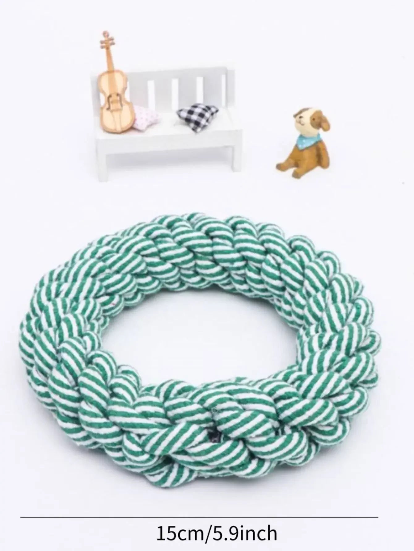 Pet Dog Rope Toy Durable Chew Bite Resistant Pet Toys for Medium Large Dogs Golden Retriever Pitbull Labrador