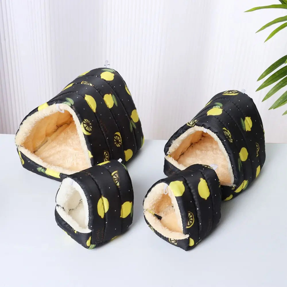 Soft Rabbit Squirrel Comfortable Winter Small Animal Sleeping Bed Guinea Pig Nest Warm Mat Hamster House