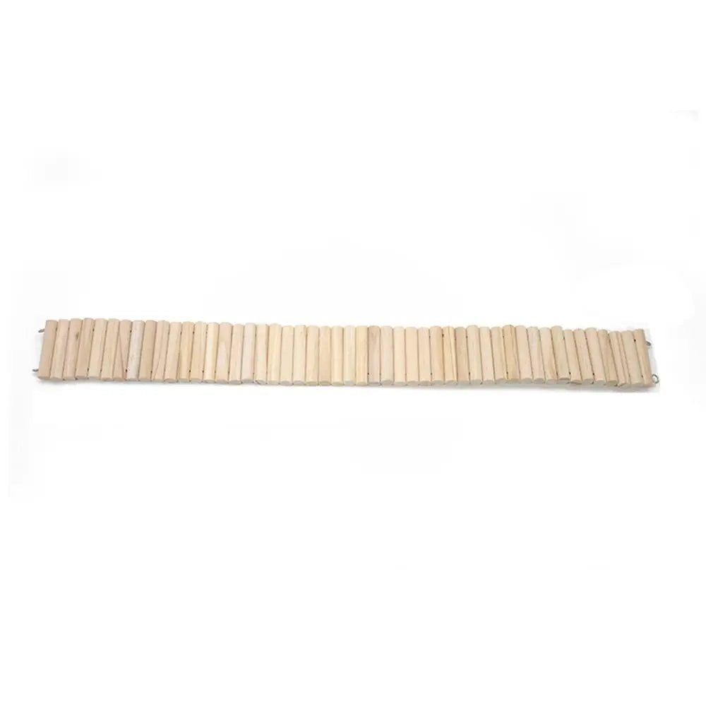Bendable Hamster Multifunctional Easy To Install Hamster Wooden Cage Decoration