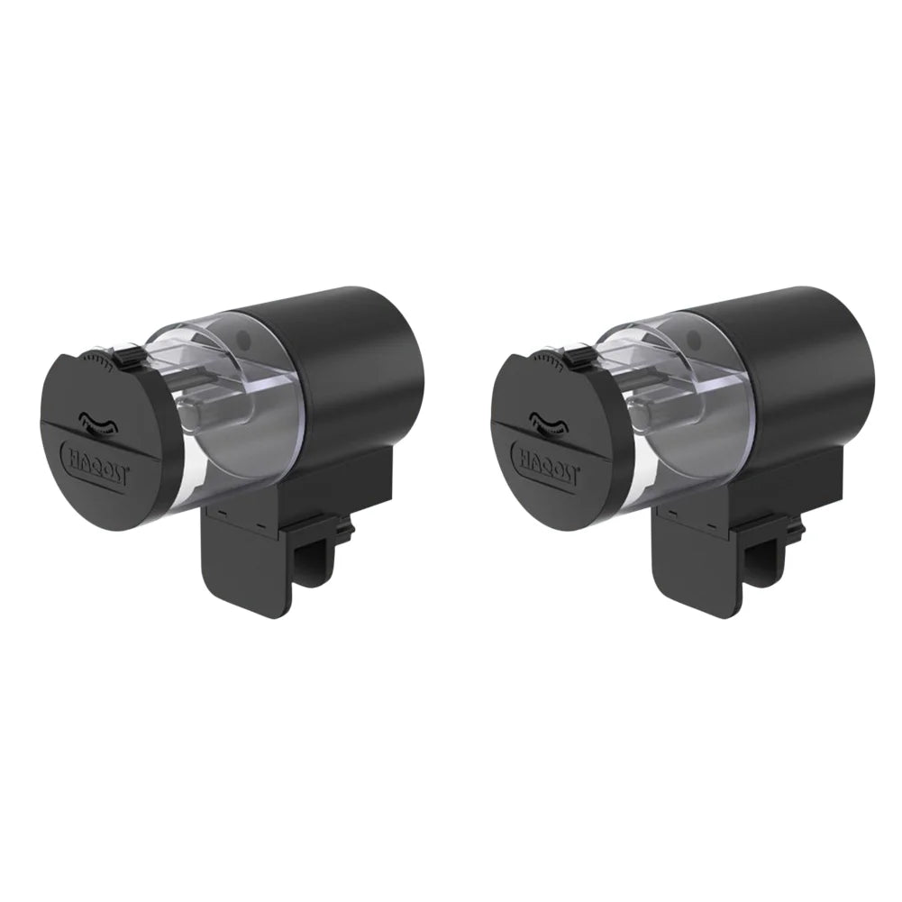 3-1PCS Automatic Fish Feeder for Aquarium 100ml/3.38oz Capacity Auto Fish Feeders Easy to Set Up Smart Timer Fish Food Dispenser