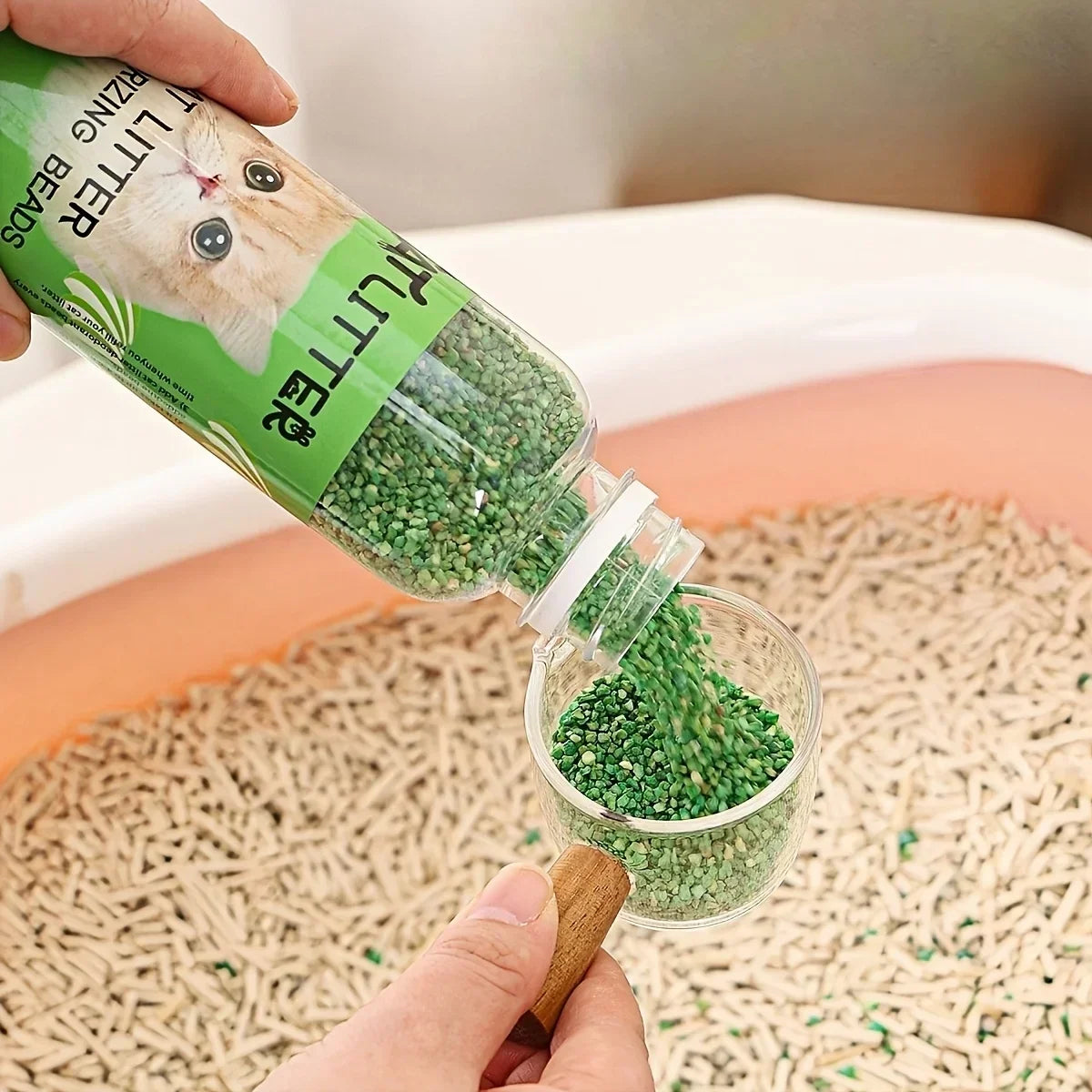 Cat Litter Deodorant Beads Air Freshener Deodorant Deodorant Cat Litter Box Antiodorant Beads Fragrant Beads Cat Accessories